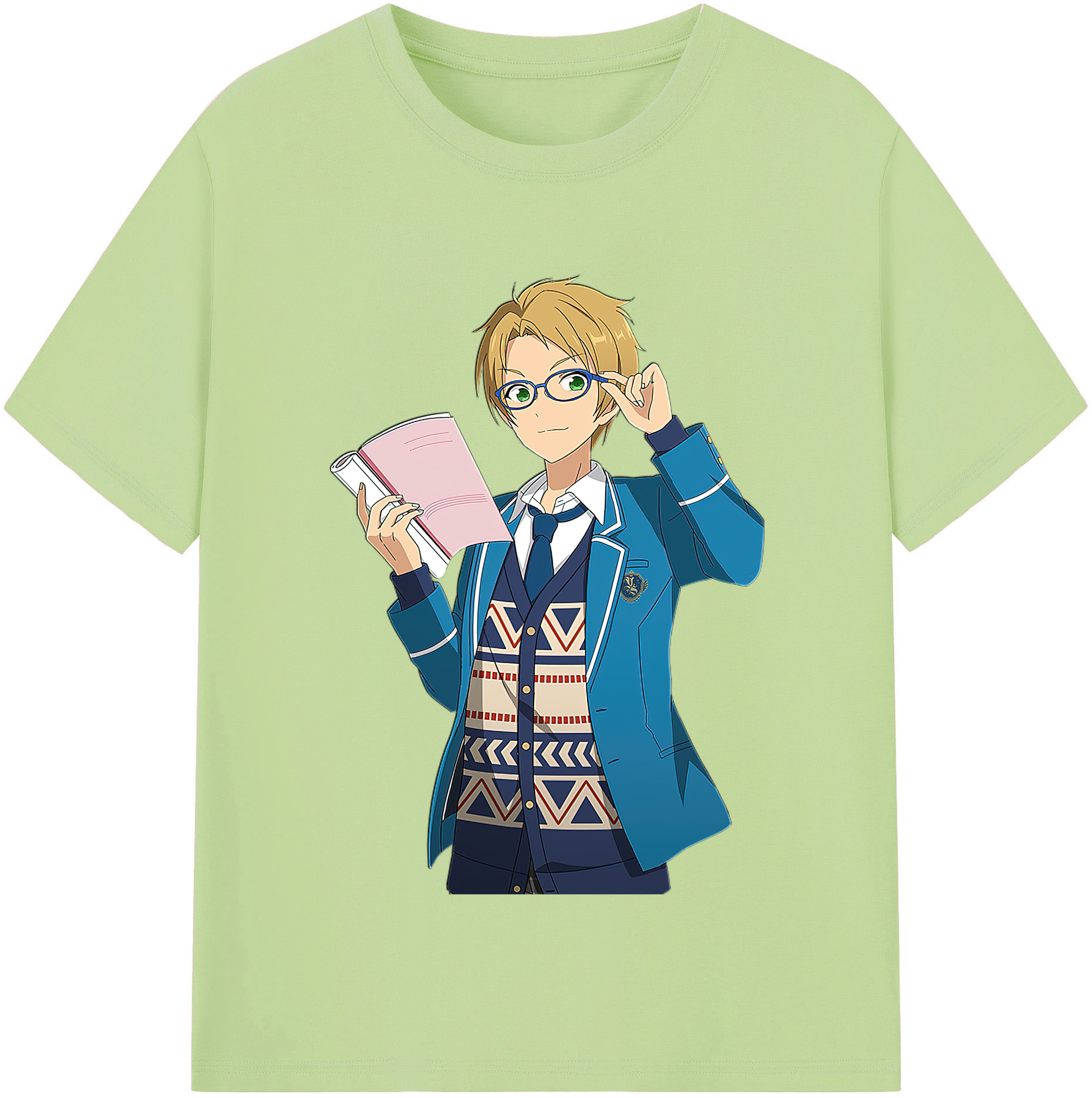（画像用） あんさんぶるスターズ! Ensemble Stars 綿100％半袖Tシャツ（フロントプリント）